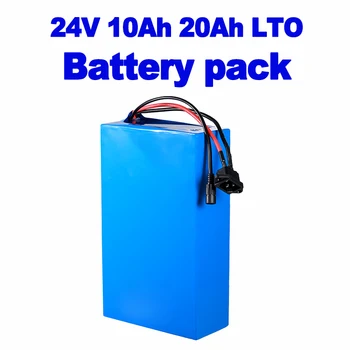 2020 Литиево-титанатный батерия LTO 24V 10Ah 20Ah с smart BMS ще продължи 50 години, повече от 20 000 цикъла на живот на батерията скутер ebike