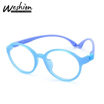 2022 Нови детски очила с блокиране на синя светлина, Меки Рамки за очила Pebax Optic, кръгли Гъвкави Очила за късогледство и далекогледство