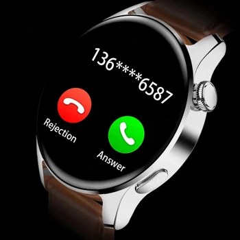 2022 Новост за HUAWEI Smart Watch водоустойчив мъжки спортни фитнес-тракери, богат на функции на Bluetooth разговори, умни часовници за мъже за Android и IOS