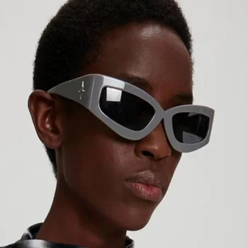 2023 Нови vintage слънчеви очила в стил пънк Star За жени и мъже, Марка дизайнерски обувки, Модни малки слънчеви очила за жени и мъже, хип-хоп Нюанси Oculos De Sol