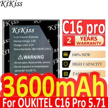 3600 mah KiKiss Мощна батерия C16pro за OUKITEL S68/C16 Pro 5,71 