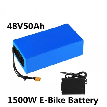 48V 50ah електрически велосипед 21700 13s10p 1000W 1500W 2000W 2500W литиева акумулаторна батерия 20A 30A 50A BMS електрически мотор батерия