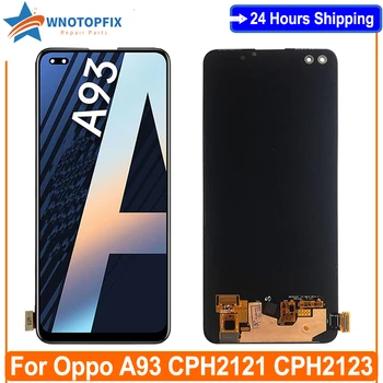 Amoled за OPPO A93 LCD дисплей със сензорен екран в събирането на Замяна За Телефон 6,49 