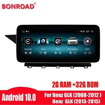 Bonroad 10,25-инчов автомобилен монитор Android 10,0 за Mercedes Benz GLK Class X204 2008-2015 с поддръжка на gps Bluetooth оригинален NTG