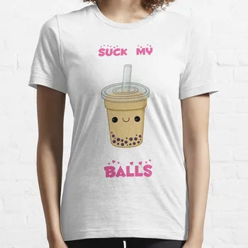 Bubble tea! -Тениска суча my balls, тениска оверсайз, рокля-риза за жени, секси тениска, дамски