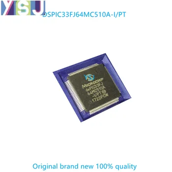 DSPIC33FJ64MC510A-Микроконтролер входно-изходни 16BIT 64KB FLASH 100TQFP