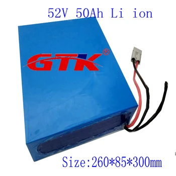 GTK 52V 50AH литиево-йонна батерия BMS li ion bateria 