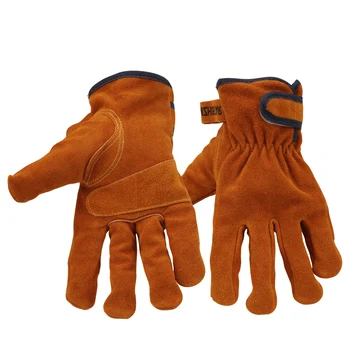 KIM ЮАН YSG064 Работни кожени ръкавици, застраховка на труда, ръкавици за колоездене на открито