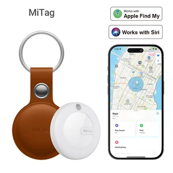 Mitag Key Finder - устройство за търсене на предмети, сертифицирано Пфи Bluetooth GPS Локатор Tracker Със защитата от загуба на, Работи с Apple Find My