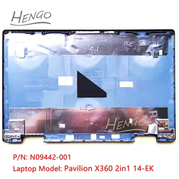 N09442-001 син Оригинален нов за HP Pavilion X360 2в1 14-EK LCD Горната част на задната част на кутията делото