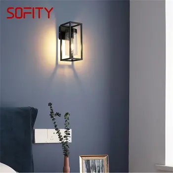 SAMAN, с монтиран на стената лампа в американски стил, промишлен ретро Дизайн, led лампа за спални, таванско помещение, лампа за помещения