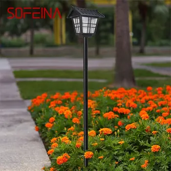 SOFEINA Открит Слънчева Светлина за косене на трева Модерен Водоустойчив Градински лампа IP65 Home, За Вили Duplex Park
