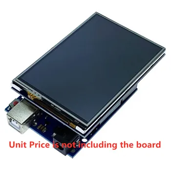 UNO LCD модул Печатна платка базова такса 3,5-инчов екран панел на дисплея Няма нужда от съединителя За четене на слънчева светлина Сензорен функция 320480 ILI9486