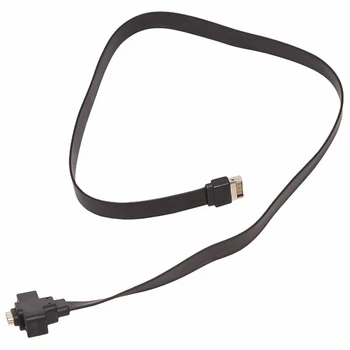 USB конектор 3.1 предния панел Type E За свързване на кабел за разширяване на USB-Type C C Конектор на дънната платка на компютъра Проводна Линия на кабела