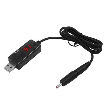 USB Линия на увеличаване на мощността от 5 до 9 vdc/12 В Голяма Модул Конвертор USB Кабел-адаптер 2,1x5,5mm 2,5x5,5 мм, с Щепсел за Рутер Директен Доставка