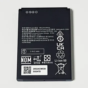 Батерия 3,8 На 2400 ма HB624666RDW за Huawei E5576-820 LTE 4G WIFI рутер, модем, точка за достъп