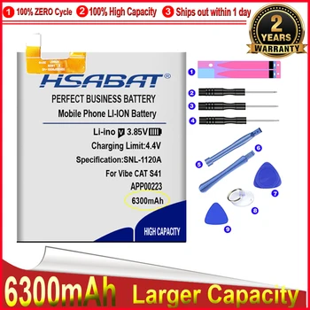 Батерия HSABAT 0 Cycle 6300mAh APP00223 за Caterpillar CAT S41 Високо Качество Взаимозаменяеми Батерия