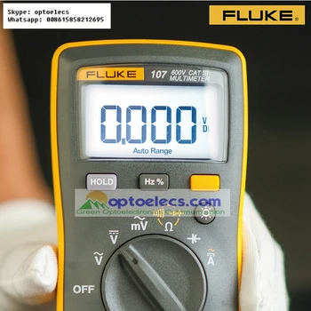 Безплатна доставка FLUKE F107 с размера на дланта си/portable/handheld цифров мултицет Компактен и лек
