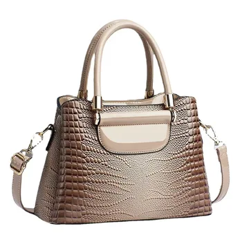 Безплатна доставка в чантата си от крокодилска кожа, елегантни и луксозни дамски чанти-тоут, дамски чанти 2023, чанти-тоут за жени