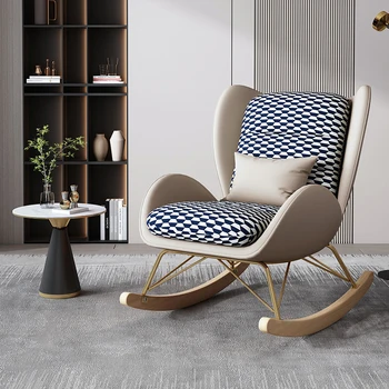 Дизайнерско кресло-копие на Модерен стол за спални, Луксозно кресло, едноспален диван в скандинавски стил, Мебели за дома Articulos Para El Hogar