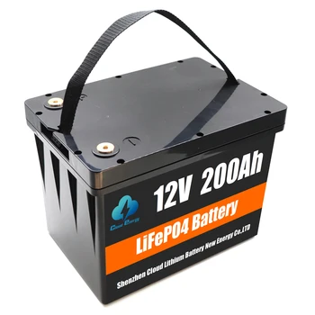 Директна продажба с фабрика Евтина Акумулаторна батерия LiFePO4 12V 100Ah 140Ah 150Ah 200Ah Литиева батерия за АВТОБУСА