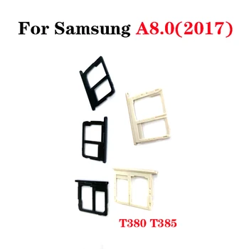 Държач за Sim-карти Micro Sd, гнездо за адаптер за Samsung A8.0 2017 T380 T385