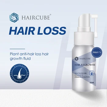 Етерично масло за гъста коса, спрей-копър Срещу загуба на коса, Инструменти за бърз растеж на косата, Натурални Органични Съставки, Здрави грижа за косата