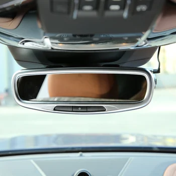 За Maserati Леванте Ghibli Quattroporte 2016-2018 ABS Хромирана Рамка За Огледала за Обратно виждане В Колата, Стикер, Аксесоари