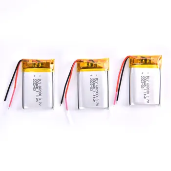 Литиево-йонна батерия от 3.7 На 300 ма 602030 литиево-полимерна акумулаторна батерия
