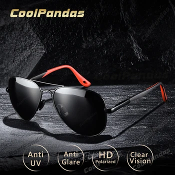 Маркови слънчеви очила Pilot за мъже, поляризирани очила за шофиране, риболов, включване на слънчеви очила, дамски слънчеви очила с антирефлексно покритие, мъжки слънчеви очила