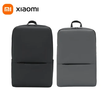 Модерен класически бизнес раница Xiaomi 2 поколения за лаптоп с диагонал 15,6 инча, водоустойчива чанта през рамо за училищни пътувания, работа, пътуване