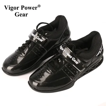 Мъжки обувки за вдигане на тежести TaoBo Viger Power с ярка горна част за тренировки, устойчиви на хлъзгане, тежки обувки
