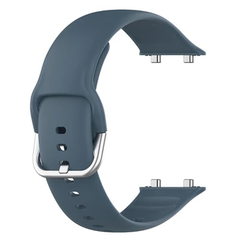 Силиконов спортен каишка KX4A е съвместим с Oppo Watch2 42/46 мм, каишка за смарт часа, гривна с петлевым съставка, която замества водоустойчив