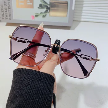 Слънчеви очила 2023 За жени и мъже, Брендовый дизайн, Отразени Спортни Луксозни Vintage Слънчеви очила Унисекс, мъжки слънчеви очила за шофиране, нюанси точки