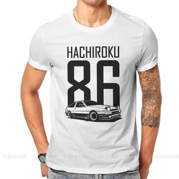 Специална тениска Hachiroku с надпис Initial D AE86 Такуми Фудзивара Итуки Аниме Удобна Идея Креативен Подарък Тениска Неща Ofertas