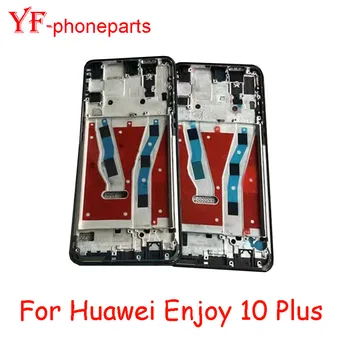 Средната рамка за по-добро качество за Huawei Enjoy 10 Plus Предна рамка за врата корпус на панела Резервни части