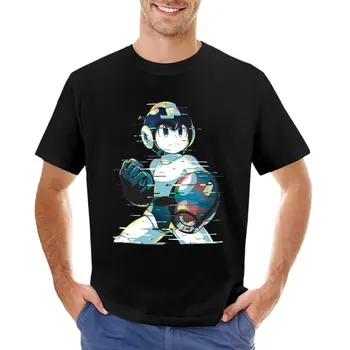 Тениска Mega Man Mega Момче - Type C [Бъг Remix], тениски за любителите на спорта, облекла в стил хипи, тениски оверсайз за мъже