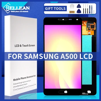 Тестван 5,0-инчов OLED-дисплей A500 За Samsung Galaxy A5 2015 LCD дисплей с touch Screen Digitizer A500F A500M В Колекцията С Инструменти