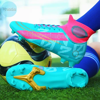 Футболни обувки Hniadia като Меси, Висококачествени Футболни Обувки Assassin Chuteira Campo FG/TF такос de fútbol За Тренировки по футбол